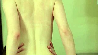 A teenage girl is involved in the playtime of the step dad