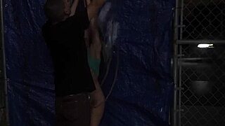 i'm a group sex slave gettin' rough anal outdoors