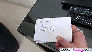 Blonde Spinner Alex Devours Huge Hard Cock