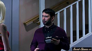 Seductive Teen 18+ Bent Over in Group Doggystyle Banging