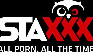 Teen In Stockings Gets Pussy Pumped Hard