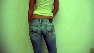 Hey, wanna see Kayden Krush strip off her pants showing perfect tits?