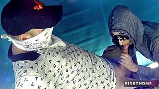 i hot blonde teen sucking big cock and swallowing it all