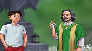 in summertimesaga, who is this hot girl e3 99?