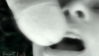 he loves shoving his big cock in my mouth