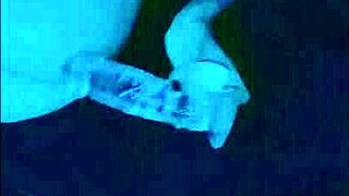 Cute 18-Year-Old Arinafox Masturbates with Dildo in Bikini Swimsuit