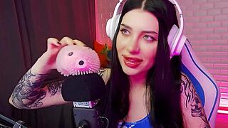 feeling the intense climax as adorable 18 19 yo amateurs lick my ear, triggering horny orgasms in asmr session
