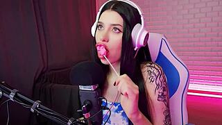 feeling the intense climax as adorable 18 19 yo amateurs lick my ear, triggering horny orgasms in asmr session