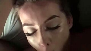 Face fucked by huge cock, messy facial 😈