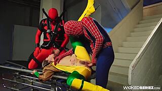 Wolverine XXX Parody Scene 4 with Allie Haze