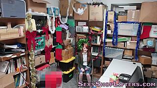 Teen Redhead Amateur Receives Massive Facial Cumshot on Her Face in High Definition