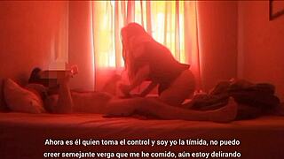 Curious Stepmom Megan Sneaks Into Son’s Room for Wild Mexican Action