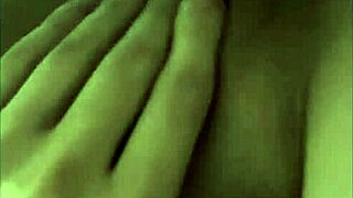 Inserts Big Cock into Young Girl in Homemade Amateur Monster Cock Fuck