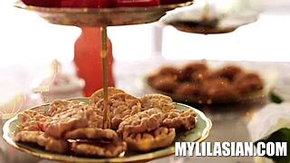 A tasty treat with Kimmy Kim and David Lee