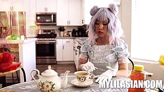 A tasty treat with Kimmy Kim and David Lee