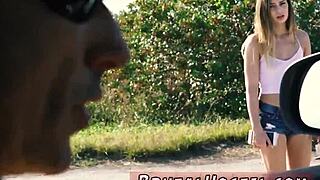 Pussy Rope Bondage! Two Youthful Sluts Sydney Cole And Olivia