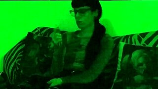 EROTIC sex videos in green light HD Smoking Beth, sexy kinky domina