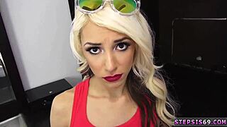 Outdoor fuck with suspended step sis 😈