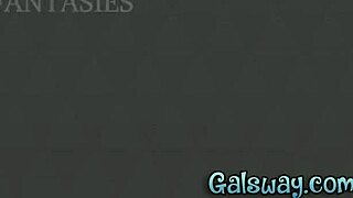 sheena ryder and aften opal sneakily explore each other