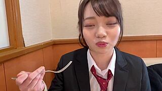 why does this shy teen moan when uncle fucks her pussy