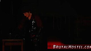 First time bondage fuck for two young 18+ sluts in straight jackets with Sydney Cole