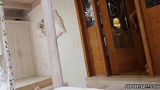 hey, skinny milf gets anal ripped clothes striptease with teen 18+ companions