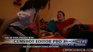 Intense doggystyle creampie fills German amateur slut's pussy with cum at home