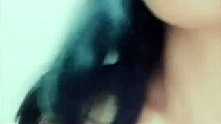 The webcam girl, so cute with her boyfriend, engages in passionate fucking with a friend.