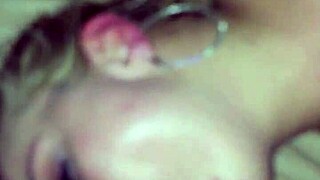 Blonde Teen 18+ Gags On Huge Cock And Gets Facial Homemade