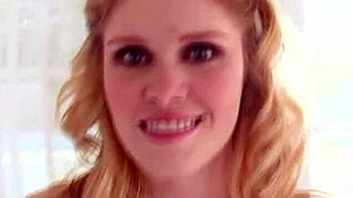 sindee shay gives pov blowjob to big cock and swallows huge load