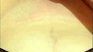 teen 18+ squirting her pussy outdoors during rough solo masturbation 😈