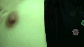 Chatting live with an indian babe flaunting her big tits and juicy ass during the interview