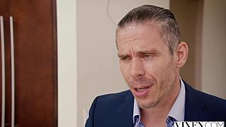 Feeling the intense passion as vixen teen rides her best friend's cock in cowgirl position