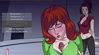 This intense rogue like game includes anal sex and group fucking