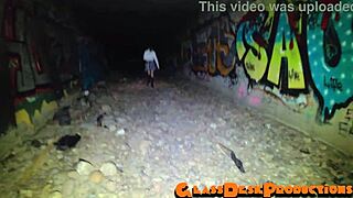 Sandiego Rave Tunnel Graffiti Hunters Taken and Anal-ized in Wild Encounter