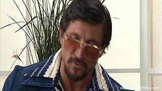 Redhead mom takes a hard fucking from stepson.