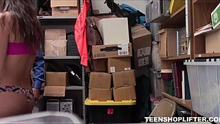 Hot Teen Feels Intense Passion During Officer Encounter