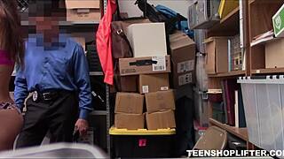 Hot Teen Feels Intense Passion During Officer Encounter