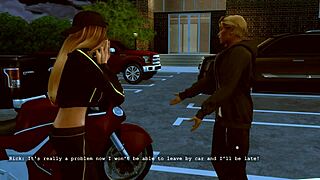 Wow! Sims 4 Naughty College Part 5 with Motobike Jess Penthouse Parody