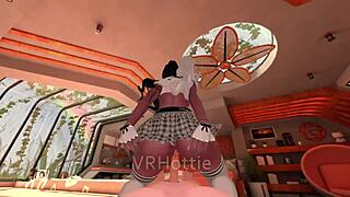 Ebony Ass Job Leads To Fucking!