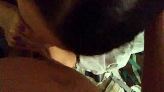 The Sexy Teen 18+ Experiences Intense Squirting During Blowjob