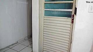 my towel dropped in front of my neighbor, he saw everything and got so hard, damn.