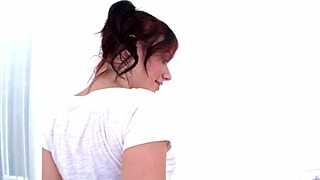 Alexis Blaze Cute Blue Eyed Girl Huge Big Cock Pov Blowjob And Huge Load Messy Cum Facial