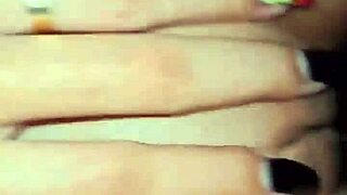 Shaved babe Lua Doidera masturbates with big cock, showing off shaved pussy