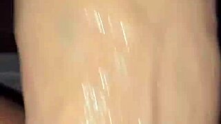 Shaved babe Lua Doidera masturbates with big cock, showing off shaved pussy