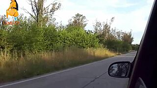 Argentinian Teen 18+ PICKS UP Guy for Car Fucking on Route