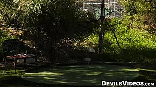 Carolina Sweets Rides Older Man's Big Cock, Clothes Ripping