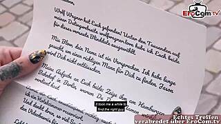 Tattooed Curvy German Teen Picked Up