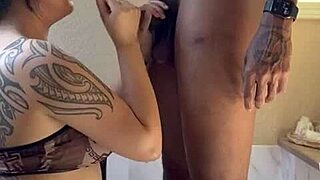 want to see her suck that big black cock in the bath?