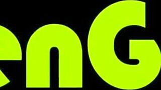 Teengonzo's Jane Jantzen Gets Drilled, Smashed, and Cummed on Face.